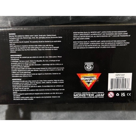 Monster Jam Mechanix Build Rebuild Grave Digger Megalodon Truck Toy Kids - Picture 8 of 8